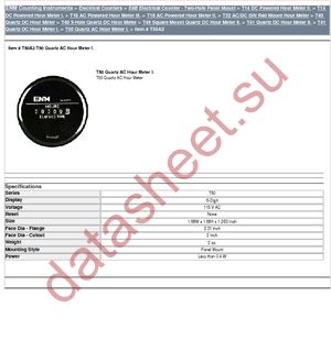 T50A2 datasheet  